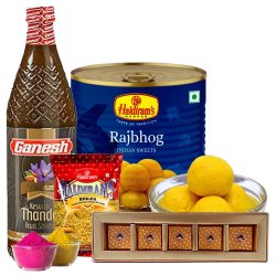 Tasty Food Assortments Gift Hamper for Holi