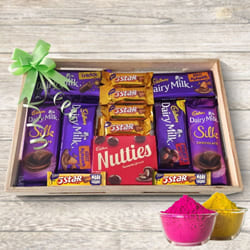 Delicious Mouth-Watering Mixed Chocolates Gift Tray