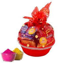 Remarkable Munches Gift Basket for Holi
