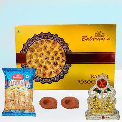 Lovely Balaram Mullick Baked Rasogulla with Mixture, Religious Mandap to India