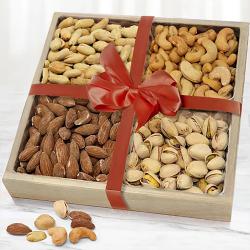 Gift Classic Salted Nuts Tray for Xmas to Palai