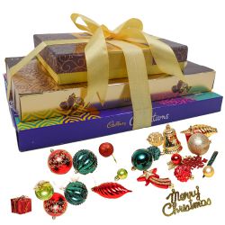 Irresistible Choco N Nuts Tower Combo for Christmas to Rajamundri