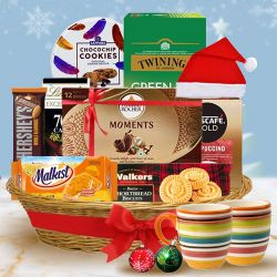 Amazing Christmas Holiday Gourmet Basket to Tirur