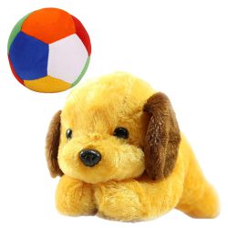 Marvelous Dog N Rattle Ball Soft Toy set for Babies to Tirur