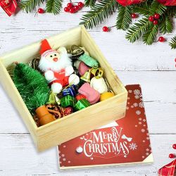 Elegant Christmas Special Gift Box to Hariyana