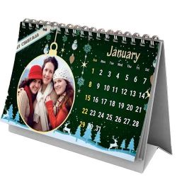 Christmas Special Personalized Table Calendar to Sivaganga