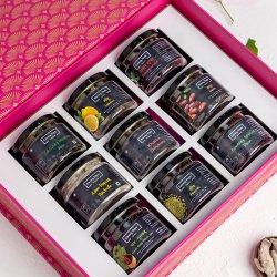 Exotic Assorted Mukhwas Jar Gift Box