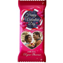 Amazingly Personalized Photo Cadbury Silk Chocolate Bar to India