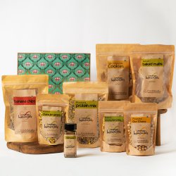 Delectable Baked N Roasted Goodies Hamper to Marmagao