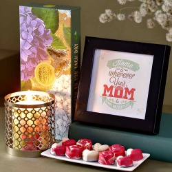 Delectable Chocolates with Refreshing Gift for Mom to Uthagamandalam