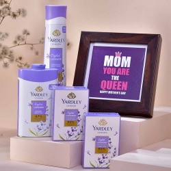 Exclusive Photo Frame N Fragrance Gift for Mom to Alwaye