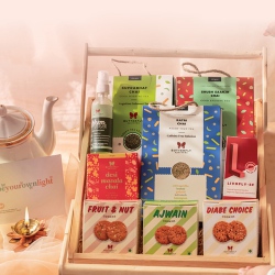 Luxury Tea N Assortment Khushaal Hamper to Hariyana