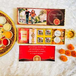 Personalized Raksha Bandhan Combo Gift Set to India