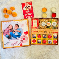 Personalized Rakhi Combo Gifts for Brother