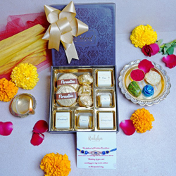 Blissful Rakhi N Chocolates Hamper to Alappuzha