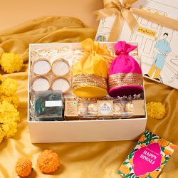Diwali Nut  N  Chocolate Bliss Box to Sivaganga