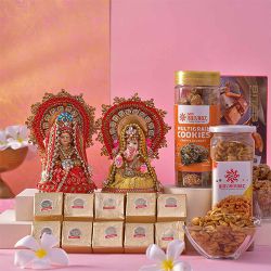 Diwali Bliss  Idols  N  Treats Hamper to Punalur