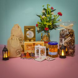 Elegant Diwali Joyful Gifting Tray to Rajamundri