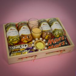 Diwalis Culinary Candle Tray to Punalur