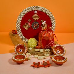 Harmony of Traditions  Designer Diwali Hamper to Rajamundri