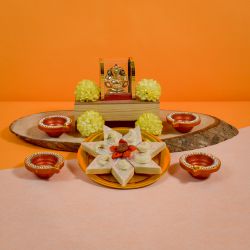Exquisite Diwali Elegance Hamper to Mavelikara