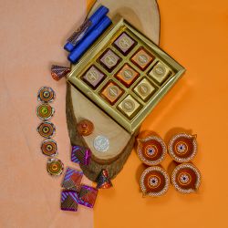Gleaming Diwali Celebrations Gift Hamper to Rajamundri