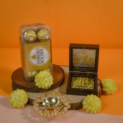 Sacred Ganesh Lakshmi Paduka N Decadent Chocolates to Rajamundri