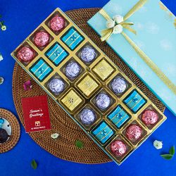 21 Handcrafted Flavors In A Stylish Blue Box