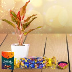 Diwali Hamper  Light And Chocolates to India