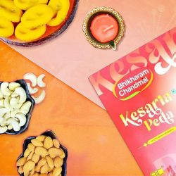 Kesaria Peda For Delightful Diwali