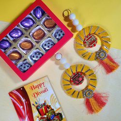 Diwali Special Chocolates N Decor Hamper to Rajamundri