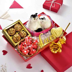 Box of Love with Sweet Treats N Decors to India