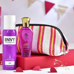 Luxurious Fragrances N Eco Friendly Pouch Combo to Chittaurgarh