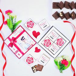 Luxurious Valentines Chocolates Assortment to India