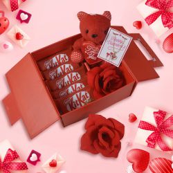 Teddy  N  Treasures Surprise Box to Hariyana