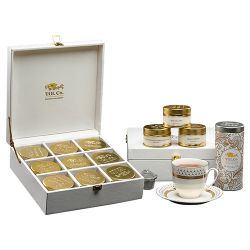 Luxurious Tea Assortment Gift Box to India