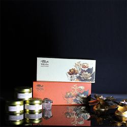 Flavourful Tea Collection Gift Box to Alwaye