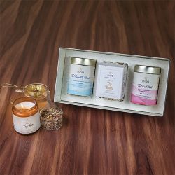 Aromatic Candle N Tea Combo to Rajamundri