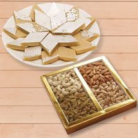 Diwali special dry fruits and sweets