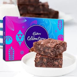 Appetizing Brownies with Cadbury Chocolates to World-wide-diwali-kids-gift.asp