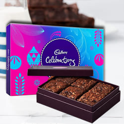 Tasty Brownies with Cadbury Celebrations to Sivaganga