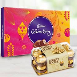 Chocolate Duo for Mom to Rajamundri
