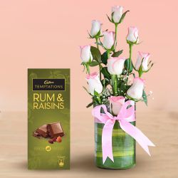 Roses Romance N Chocolaty Delight to Rajamundri