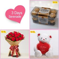 3 Day Surprise Serenade Continue Surprising your Valentine on 15th too