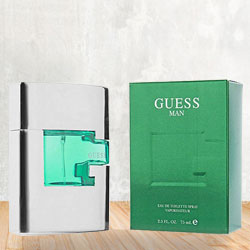 Smell Wonder with Guess EDT for Men to Kanyakumari