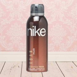 Lovely Fragrance of Nikes Musk Urban Gents 200 ml. Deodorant to Alwaye