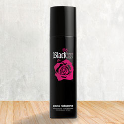 Feel Refreshed with Bottle of Paco RabanneBlack Xs Deo Spray 150 ml to Lakshadweep