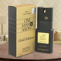 Remarkable One Man Show Gold Jacques Bogart EDT Spray to Alwaye