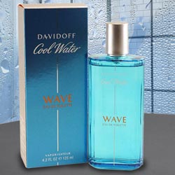 Sensational DAVIDOFF Cool Water Wave Man Eau de Toilette to Alwaye