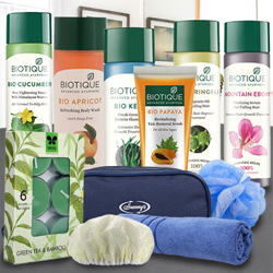 Remarkable Biotique Spa Hamper to Sivaganga